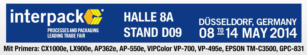 Besuch uns auf der Interpack 2014 Halle 8a D09