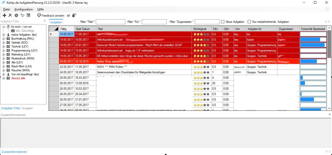 Neue Version der Aufgabenplanung