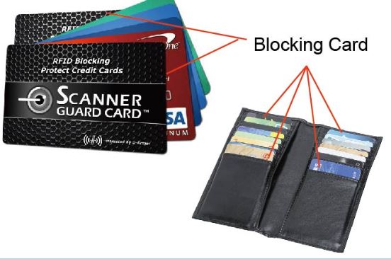 Mit RFID Blocking Cards das Auslesen der Karten verhindern