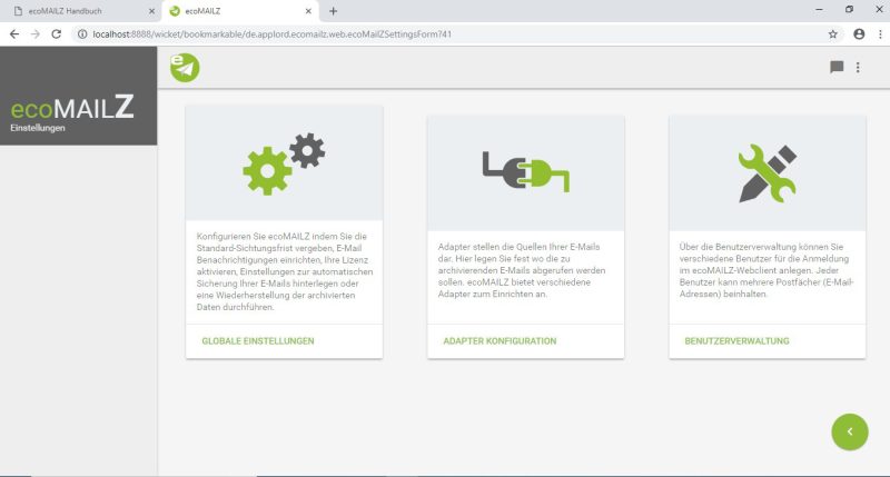 Neues ecoMAILZ Update 1.0.8 veröffentlicht