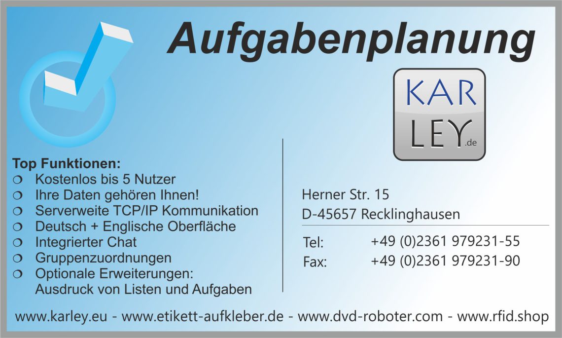 Aufgabenplanung Update 3.09