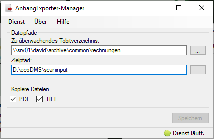 Karley AnhangExporter zur automatischen Rechnungsarchivierung