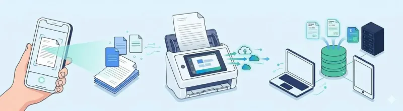 ecoDMS Release 26.01: Die neue ScanApp macht mobiles Dokumentenmanagement möglich