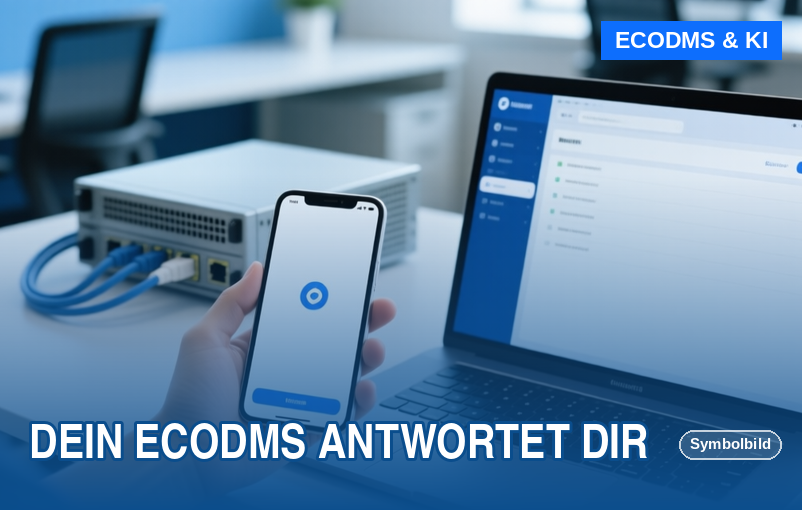 ecoDMS an die lokale KI anbinden – so antwortet Dein Archiv
