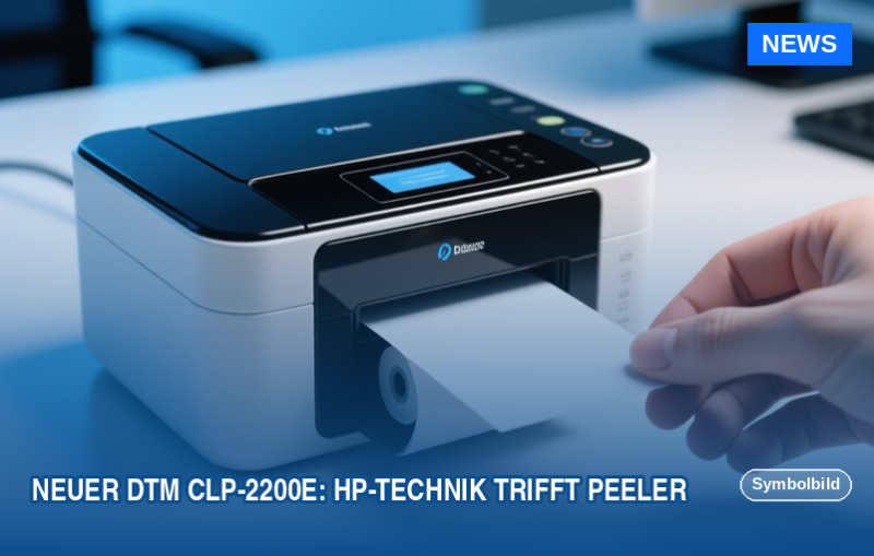 Neuer DTM CLP-2200e: HP-Technik trifft Peeler