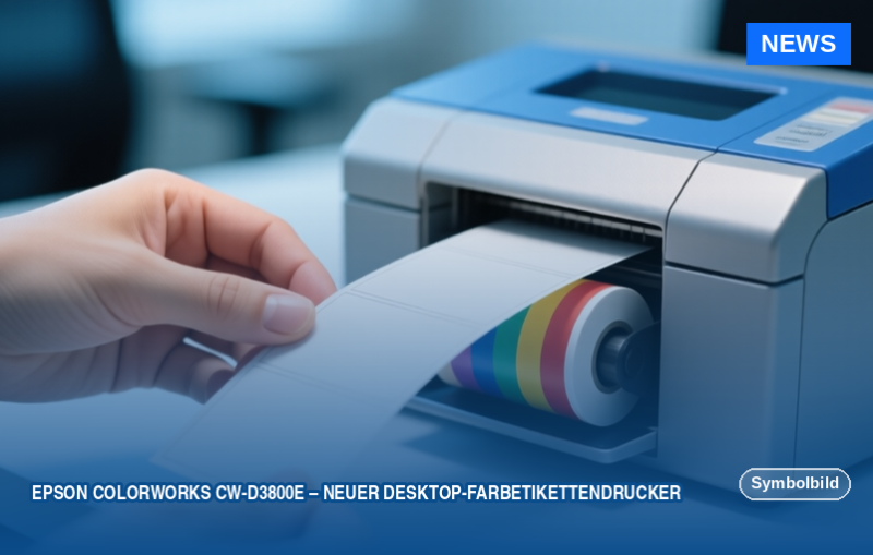 Epson ColorWorks CW-D3800e – neuer Desktop-Farbetikettendrucker