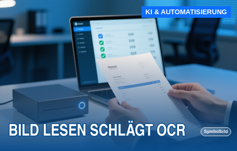 Rechnungsprüfung mit KI: Bild direkt lesen oder erst OCR?