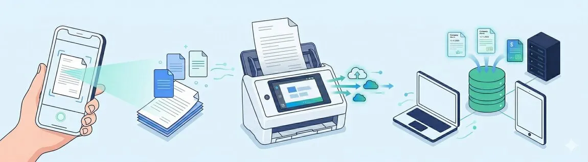 ecoDMS Release 26.01: Die neue ScanApp macht mobiles Dokumentenmanagement möglich